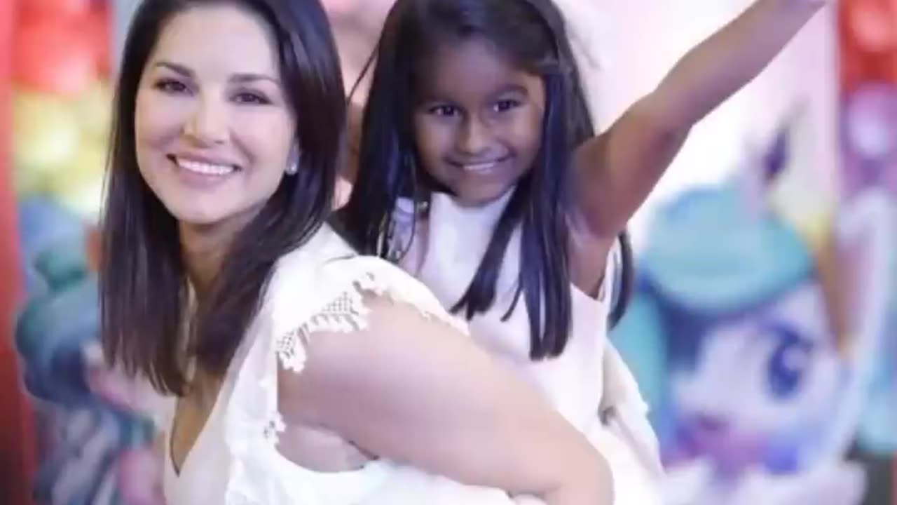 Sunny leone adopted daughter ~Nisha