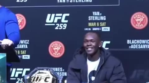 Israel Adesanya Doesn't Support Monster Because It's satanic