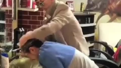 Funny Hair Cutting Style