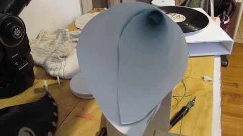 homemade phonograph with motor