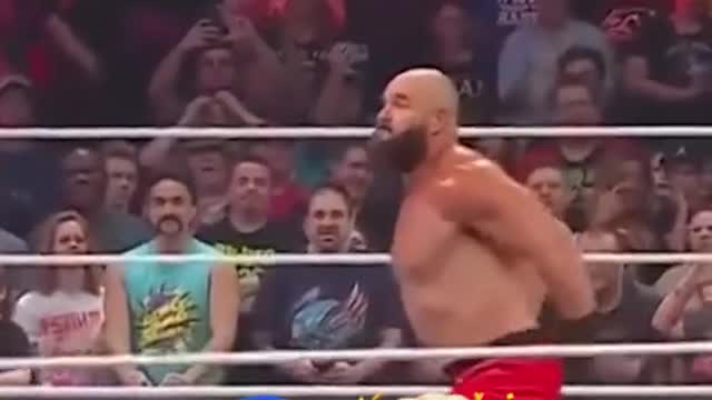 The moment that Braun Strowman returned on