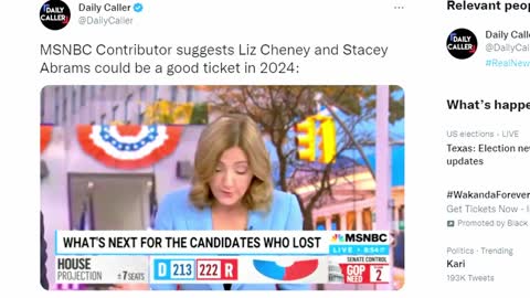 Stacey Abrams Liz Cheney ticket