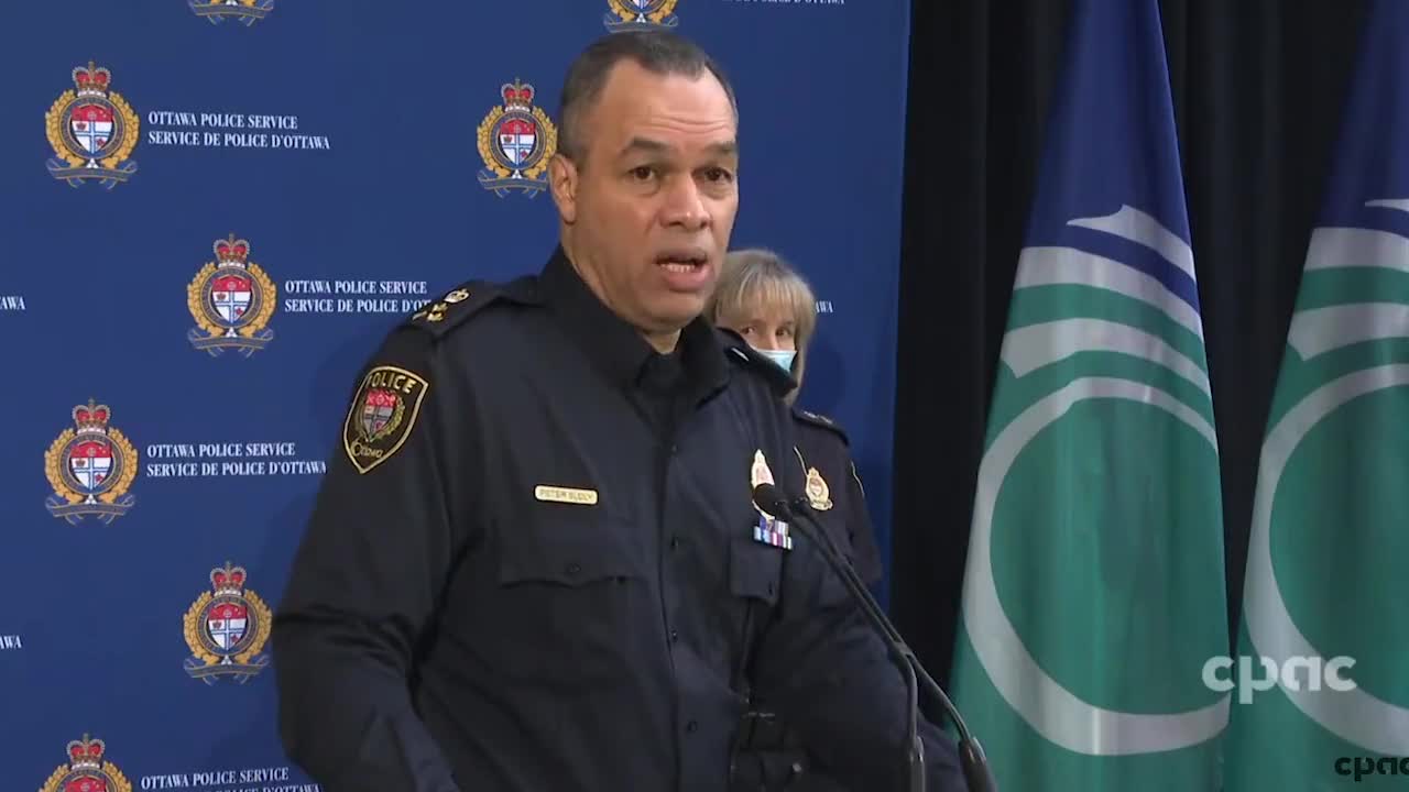 Ottawa Police Chief Warns Officers He Will Destroy Them If They Show Any Humanity Towards Protesters