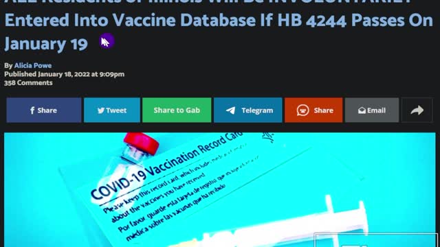 Illinois To Pass Jab Database Law On January 19th