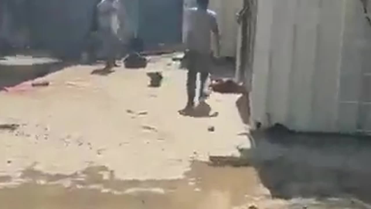 Looting of a Israeli Military Base