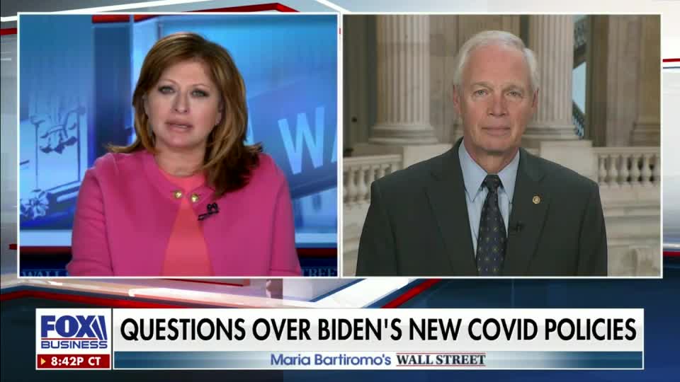 Senator Johnson on Maria Bartiromo 12.3