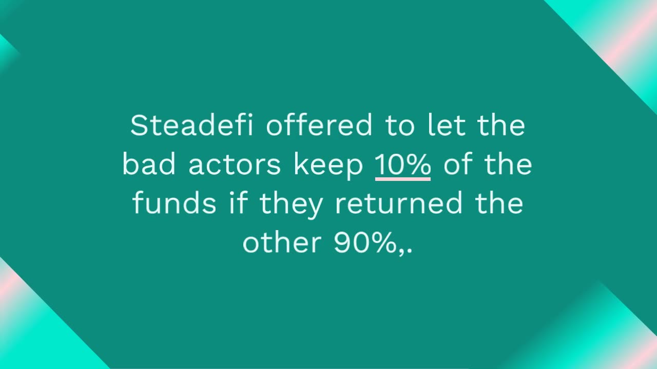 Steadefi Hit With Exploit: 'All Funds Are Currently at Risk'