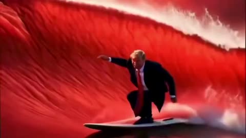 Trump surfing the red wave