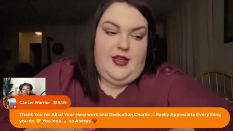 CG: CHANTAL, the former "trophy wife", does a Q&A