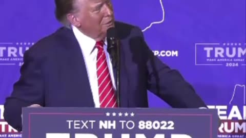 Trump in New Hampshire - I Think Your Governor Sucks