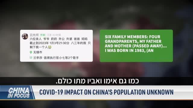 הקורונה בסין: כמות המתים גבוהה מאוד, המשטר מפעיל צנזורה קשה