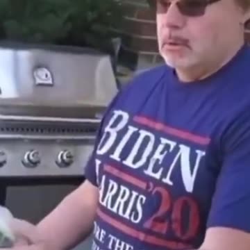 Hypocrite Biden supporter caught on camera saying no to housing illegal immigrants...#SHORTS