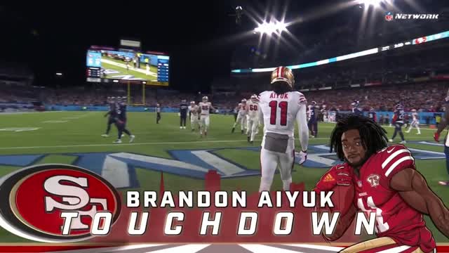 Deebo Samuel & Brandon Aiyuk lead 49ers on 95 yard TD drive
