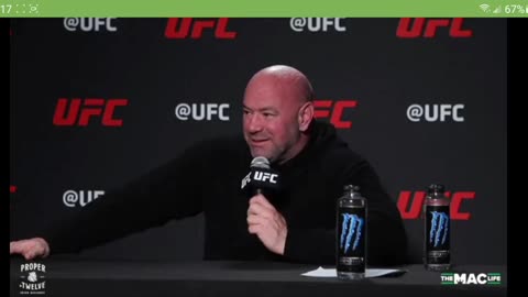 Dana White .......cares about people