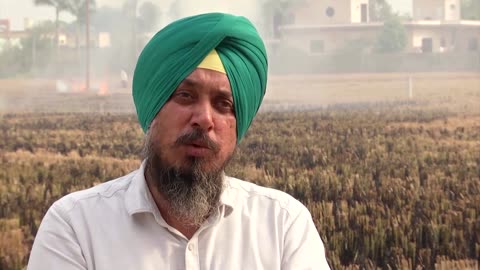 Punjab farmers blame government for farm fires