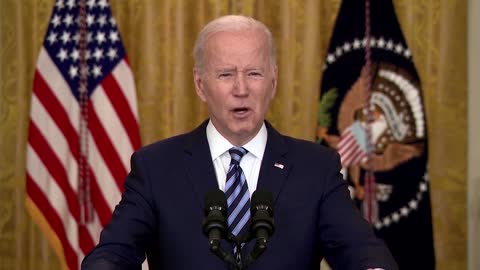 'Putin chose this war' -Biden on Russia's invasion of Ukraine