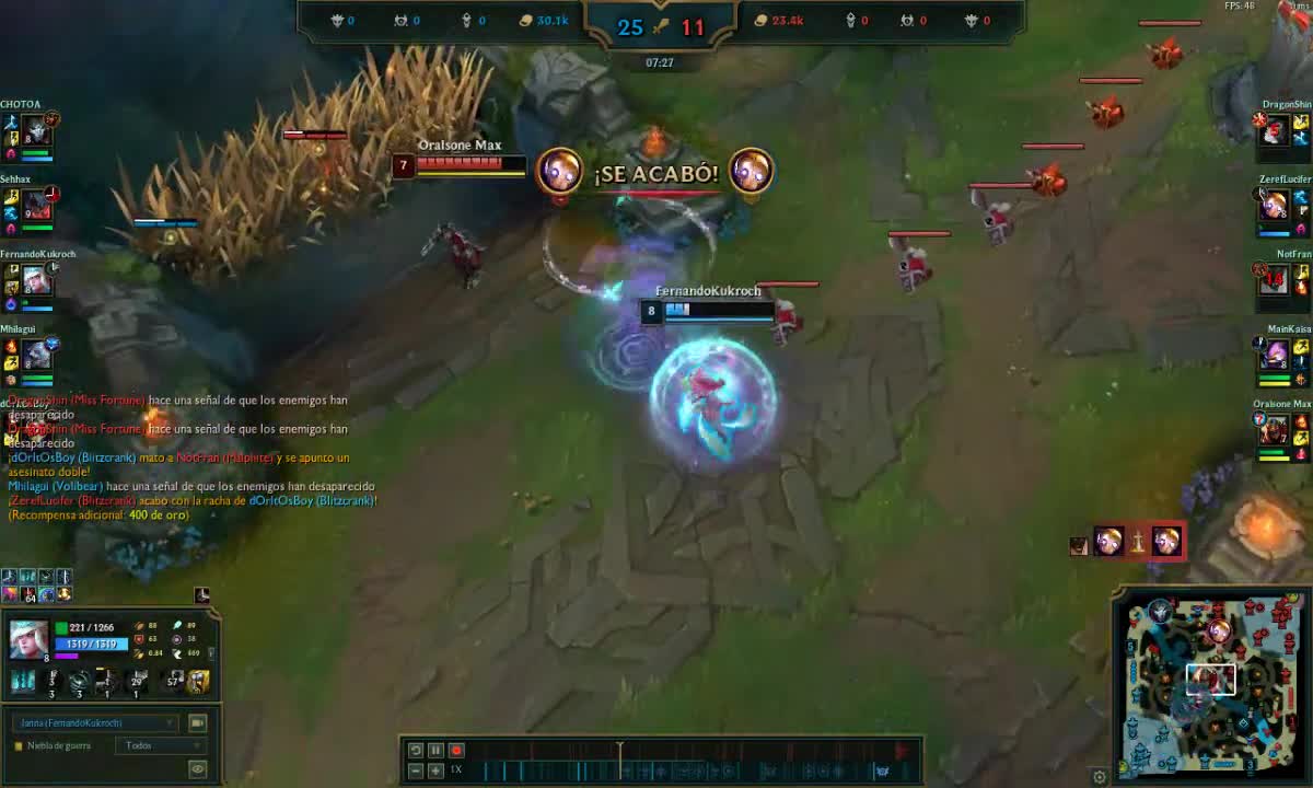 Soy un maldito insano corriendo con janna