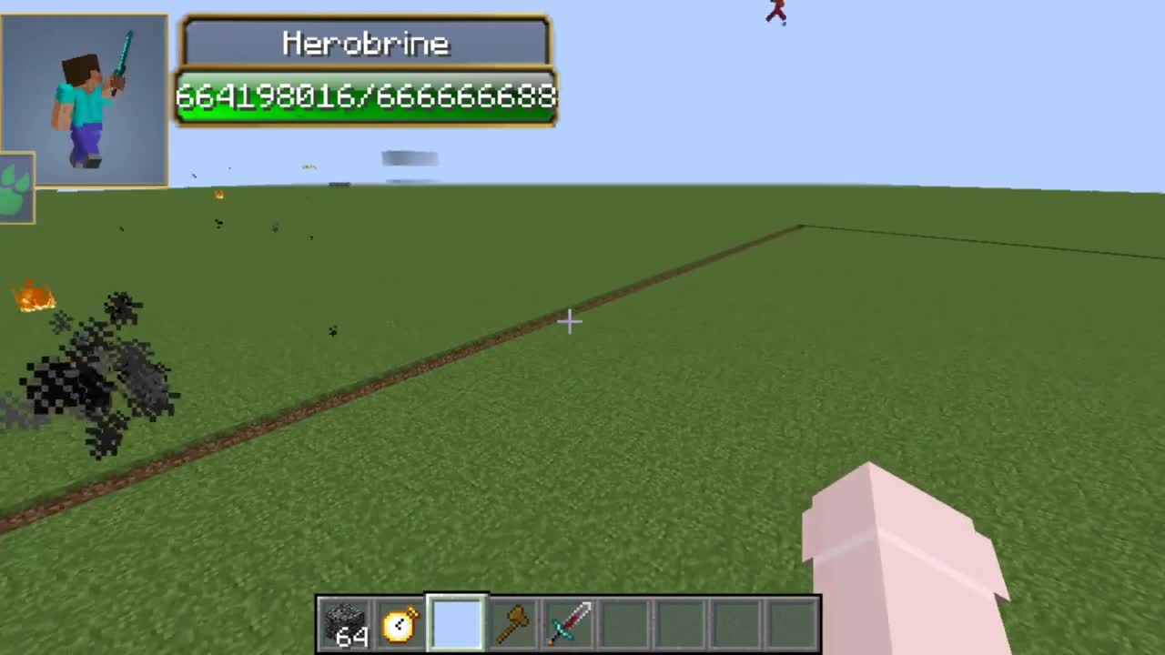 Herobrine vs Error422 all Сreepypasta mobs in minecraft part 74