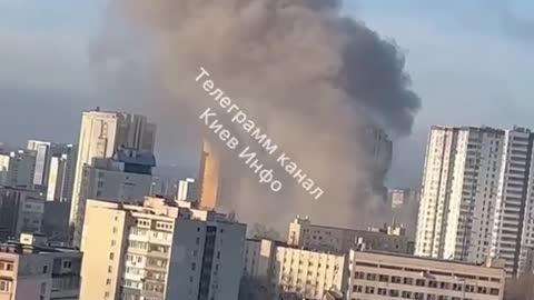 Rocket attack on the state-owned enterprise of special instrumentation "Arsenal" in Kyiv