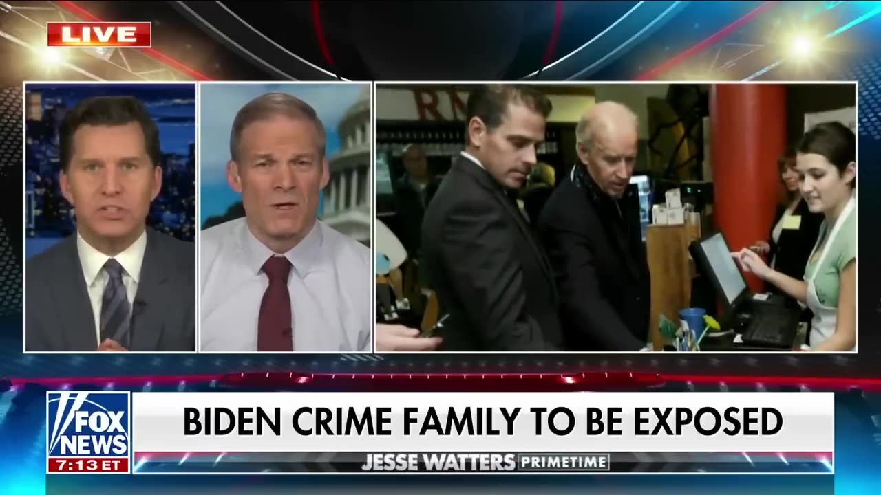 Biden family crimes to be exposed_ Rep. Jim Jordan