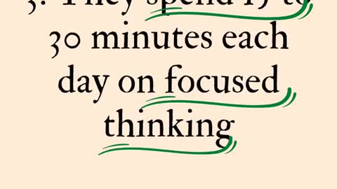 10 habits of highly successful people