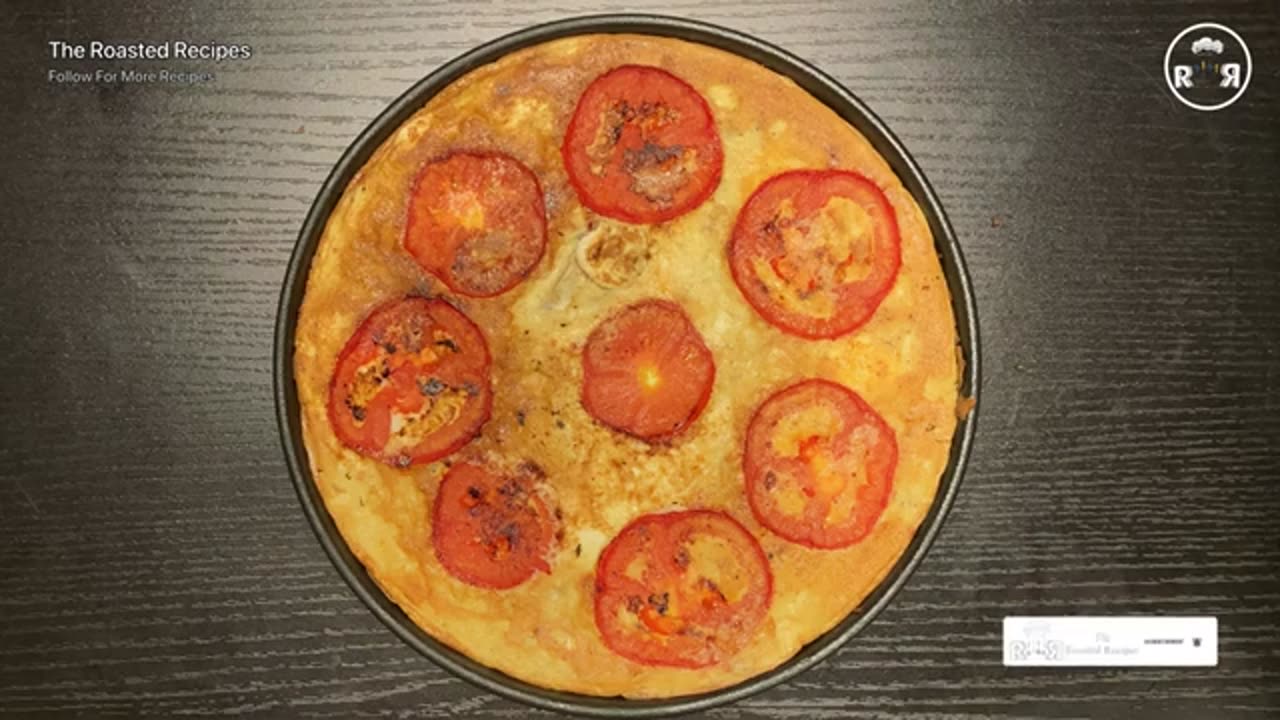 Tomato with 3 eggs! Quick breakfast in 5 minutes. Super easy and delicious omelet recipe