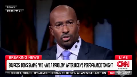 CNN's Van Jones Reacts To Biden's Debate Performance: 'That Was PAinful'
