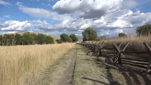 Washington zooms in on covered wagon at Whitman Mission