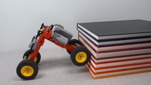 Can your 4WD car overcome obstacles like this?