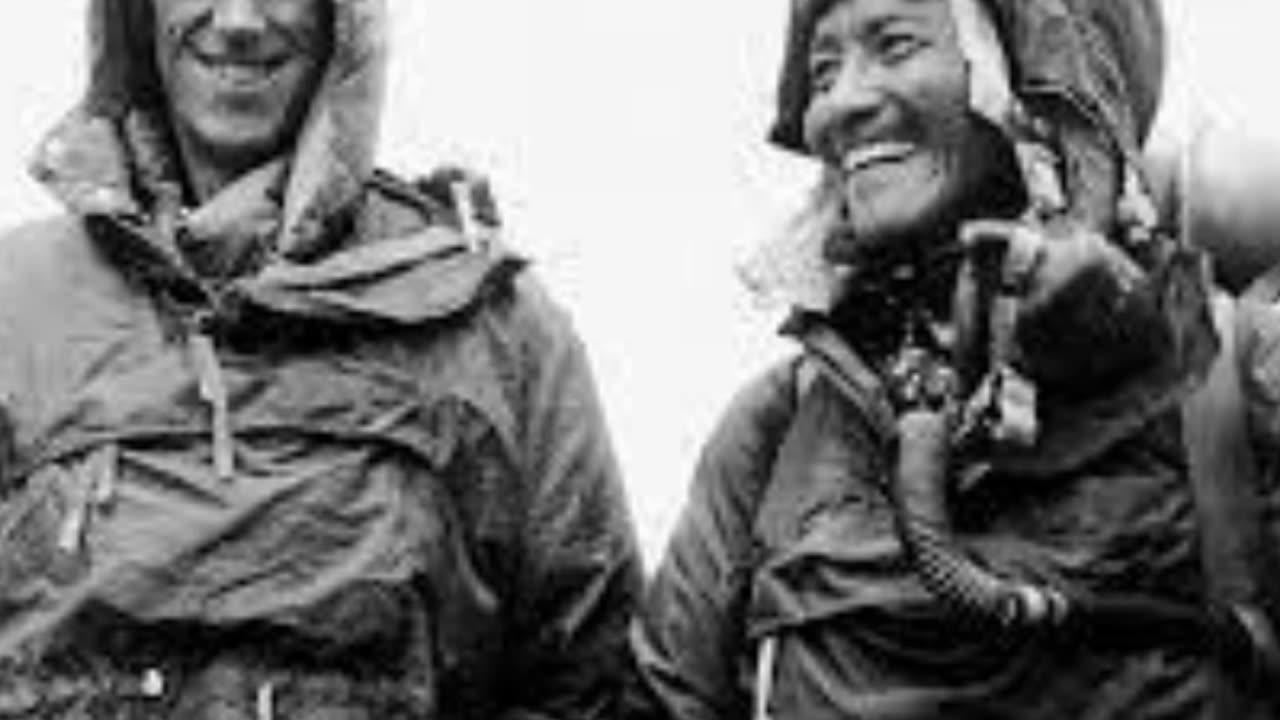 Sir Edmund Hillary and Sherpa Tenzing Norgay