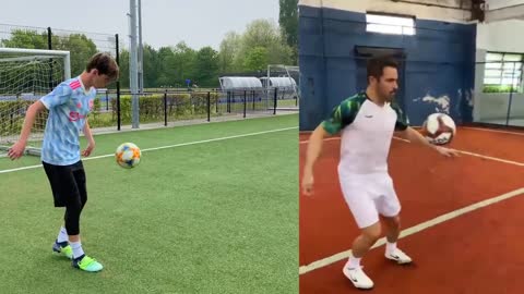 RECREATING VIRAL FOOTBALL MOMENTS !