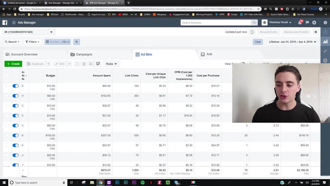 19. When To Kill _amp_ Scale Your Adsets