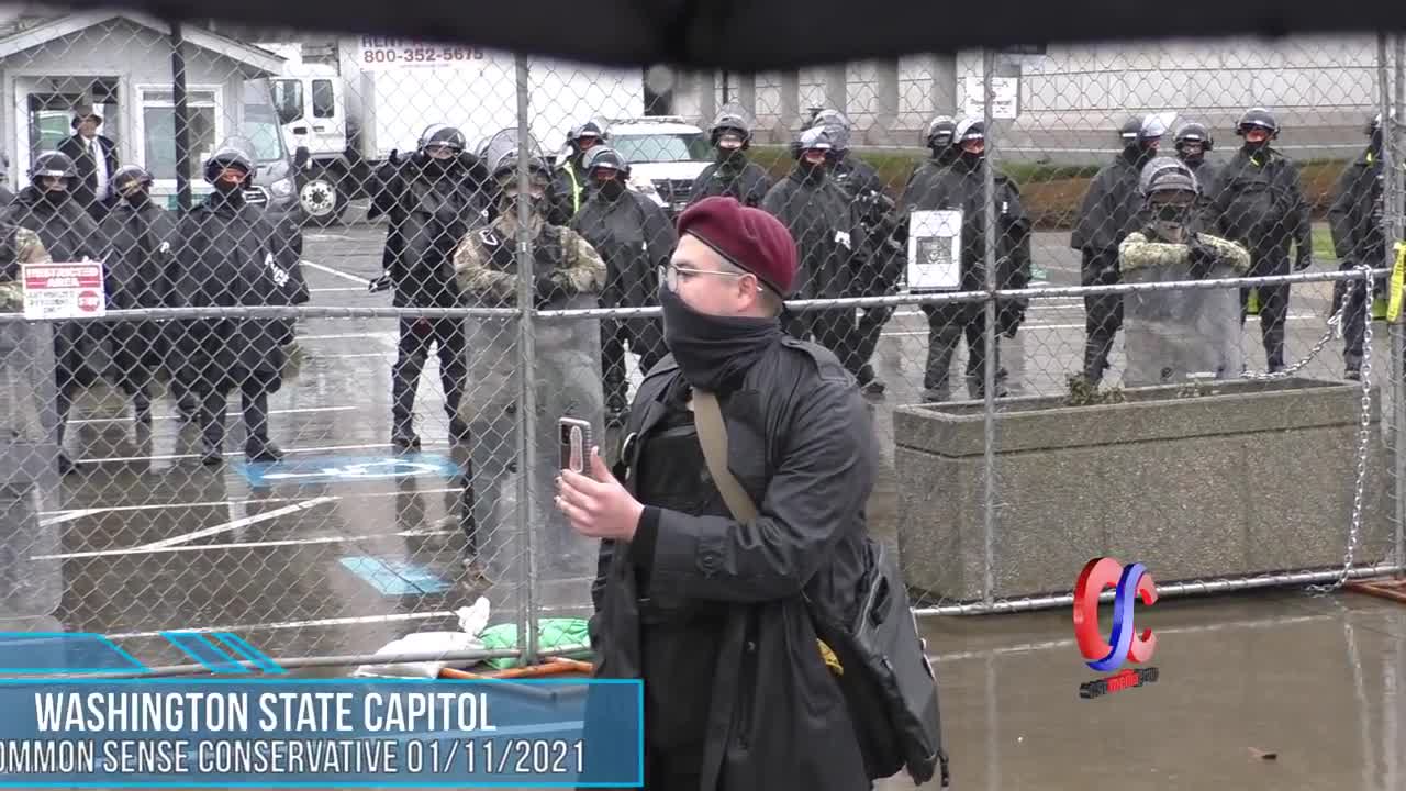 Fact Vs Fiction With Ex Olympia AntiFa Shot Caller Miguel Lofland At Washington Capitol