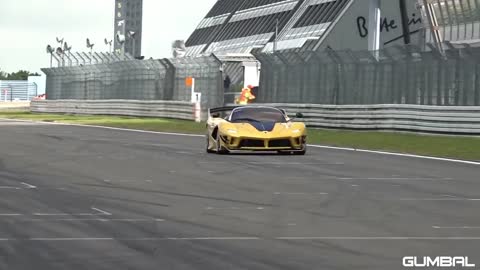 Super running ceiling! Collection of sports cars. Car sharing