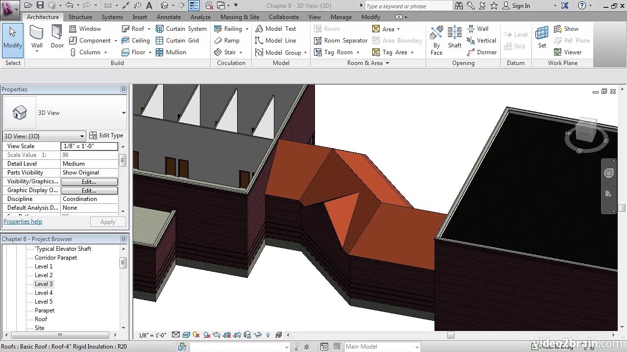 Revit Roof Modelling - Part 03