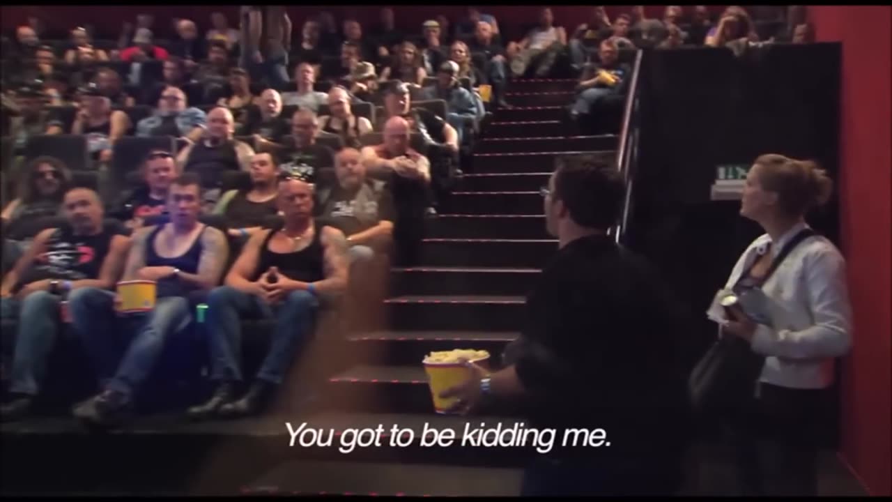 Funniest prank at movie theater.