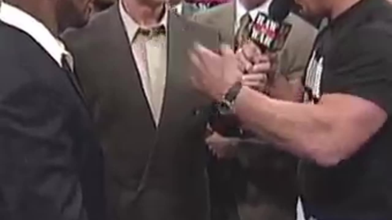 Iron Mike Tyson Meets The Rattlesnake Stone Cold Steve Austin