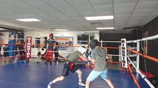 Joey sparring Logan 2. 11/5/22