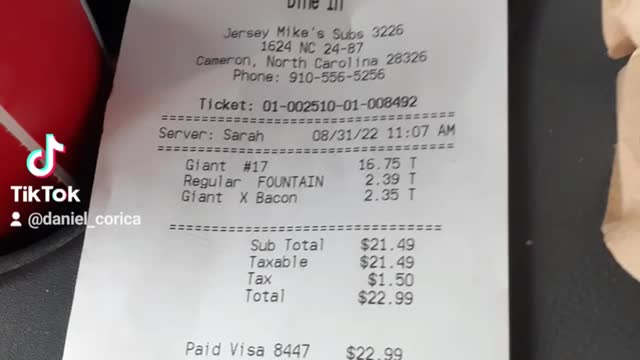 Jersey Mike's sucks