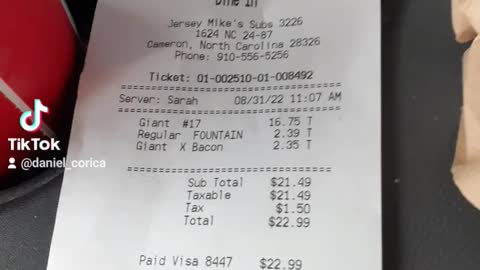 Jersey Mike's sucks