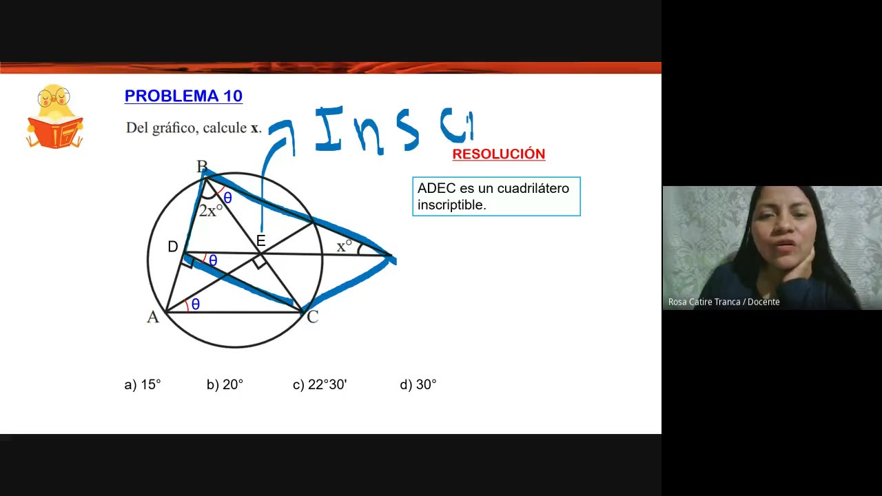 TRILCE SEMESTRAL 2021 | SEMANA 05 | GEOMETRÍA: CIRCUNFERENCIA I