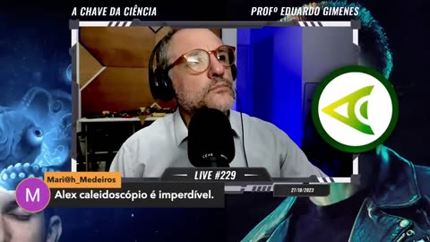 A Chave da Ciência - yKIhE16fhbo - LIVE 229 HASTA LA VISTA HATERS com ALEX CALEIDOSCÓPIO