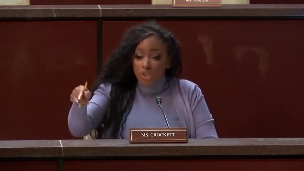 Dem Rep Goes On Unhinged Rant About 'New White Seats' In Texas During Hearing