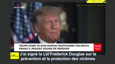 ▶ EXTRAIT-RQ + LIENS parus (23 juil 23) : TRUMP PROPOSE LA PEINE DE MORT POUR LES TRAFIQUANTS...