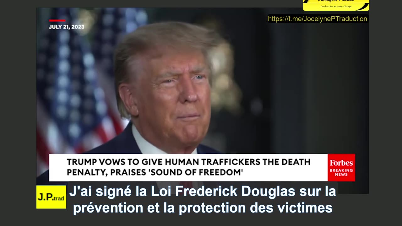 ▶ EXTRAIT-RQ + LIENS parus (23 juil 23) : TRUMP PROPOSE LA PEINE DE MORT POUR LES TRAFIQUANTS...