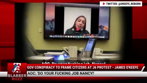 Gov Conspiracy to Frame Citizens At J6 Protest - James O'keefe