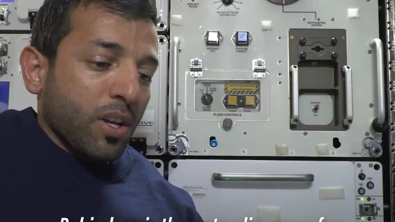 Sultan Al Neyadi shows us how to make coffee in space