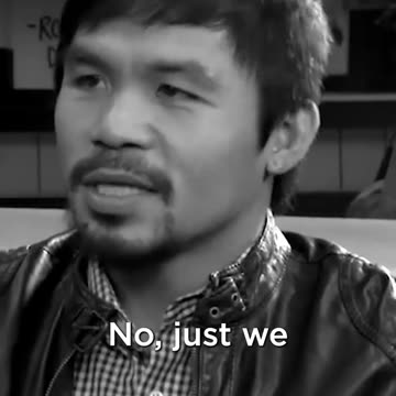 Manny Pacquiao Talks About How To Get Salvation (CC)