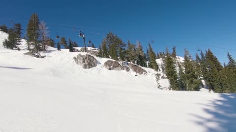 Skiing The STEEPEST Runs At Palisades Tahoe