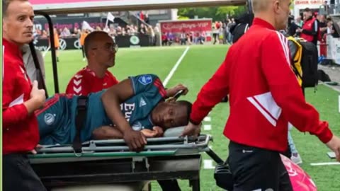 ANOTHER MEDICAL EMERGENCY DURING A FOOTBALL GAME - NERAYSHO KASANWIRJO FEYENOORD - THE NETHERLANDS